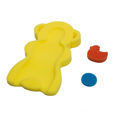 Матрас-губка для купания Everflo АРТ-9000 жёлтый Матрас-губка для купания Everflo АРТ-9000 жёлтый